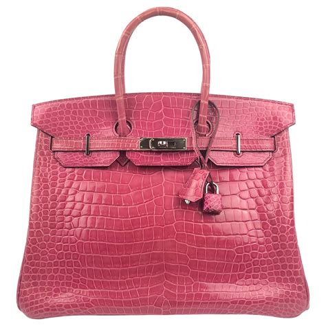 hermes birkin pink togo|hermes birkin 35 crocodile.